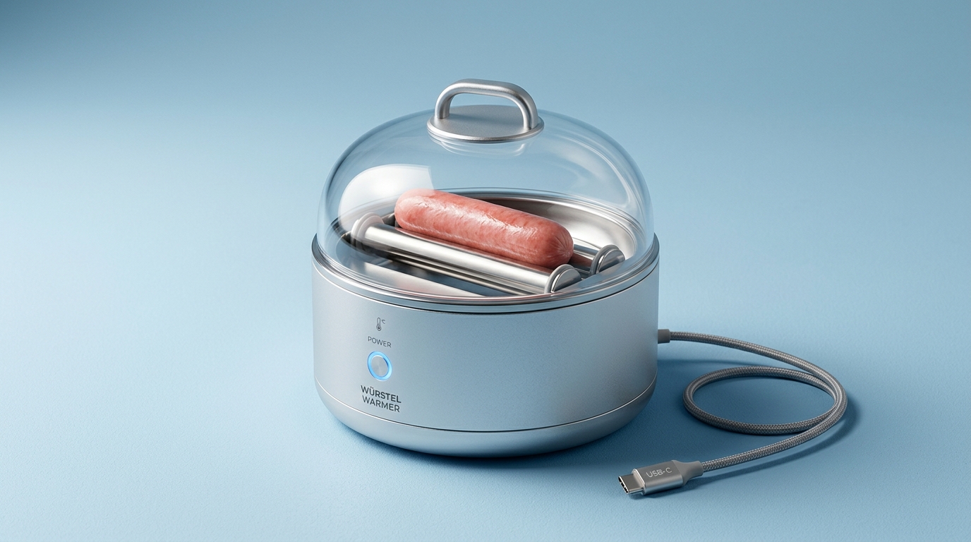 USB-подогреватель для одной сочномолочной сосиски